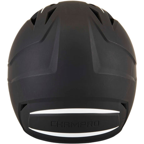Champro HX Legend Matte Baseball Helmet | Champro HXM2 BLACKWHITE Senior Baseball & Softball Protective Gear