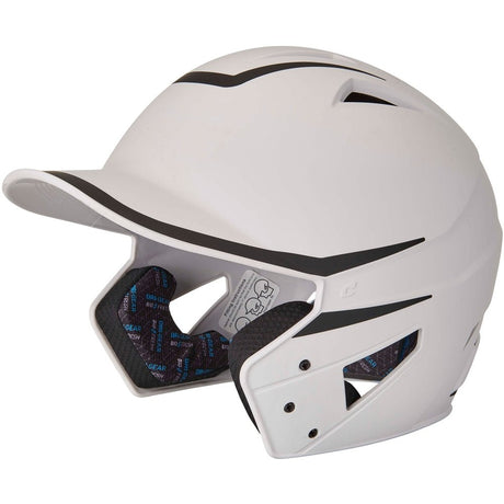 Champro HX Legend Matte Baseball Helmet | Champro HXM2 WHITEBLACK Senior Baseball & Softball Protective Gear