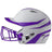 Champro HX Rise Legend Batting Helmet w/Facemask | Champro HXFPM2 PURPLE Senior Baseball & Softball Protective Gear