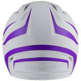 Champro HX Rise Legend Batting Helmet w/Facemask | Champro HXFPM2 PURPLE Senior Baseball & Softball Protective Gear