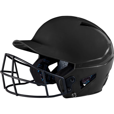 Champro HX Rookie Baseball Helmet w/Mask | Champro HXUFM BLACK Standard Baseball & Softball Protective Gear