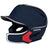 Champro HXE Matte Baseball Helmet w/Jaw Guard | Champro HXEM2JG NAVYWHITESCARLET M Baseball Helmets