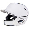 Champro HXE Matte Baseball Helmet w/Jaw Guard | Champro HXEM2JG WHITE M Baseball Helmets