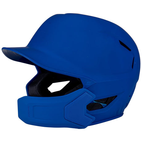 Champro HXE Matte Baseball Helmet w/Jaw Guard | Champro HXEMJG ROYAL M Baseball Helmets