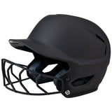 Champro HXE Matte Softball Helmet w/Facemask | Champro HXEFPM BLACK M