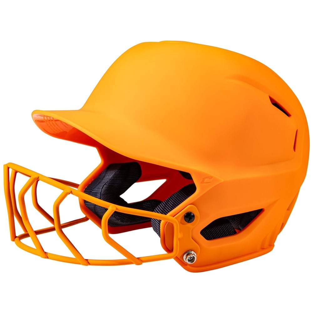 Champro HXE Matte Softball Helmet w/Facemask | Champro HXEFPM KNOXVILLEORANGE M