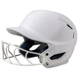 Champro HXE Matte Softball Helmet w/Facemask | Champro HXEFPM WHITE M
