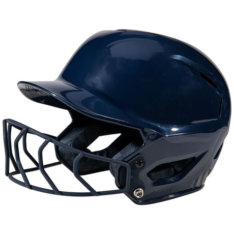 Champro HXEFPS Starter Softball Helmet w/Facemask NAVY M