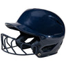 Champro HXEFPS Starter Softball Helmet w/Facemask NAVY M