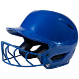 Champro HXEFPS Starter Softball Helmet w/Facemask ROYAL S