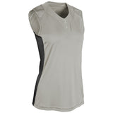 Champro Infinite 2 - Button Sleeveless Jersey | Champro BS86 GREYBLACK S Jerseys