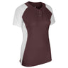 Champro Infinite 2 - Button SS Jersey | Champro BS80 MAROONWHITE S Sports Uniforms