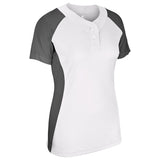 Champro Infinite 2 - Button SS Jersey | Champro BS80 WHITEGRAPHITE S Sports Uniforms