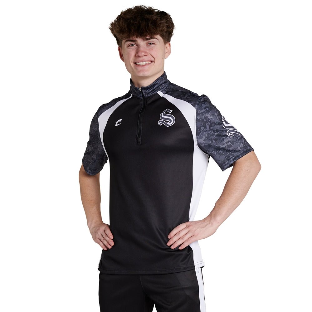 Champro JUICE Build - Your - Own 1/4 Zip Short Sleeve Pullover | Champro JFLQ6 Standard S