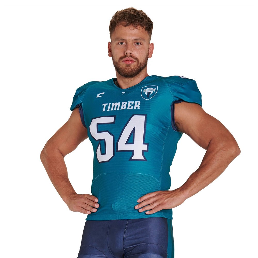 Champro JUICE Build - Your - Own Collegiate Football Jersey w/Lineman Sleeves | Champro JFJ11 Standard S