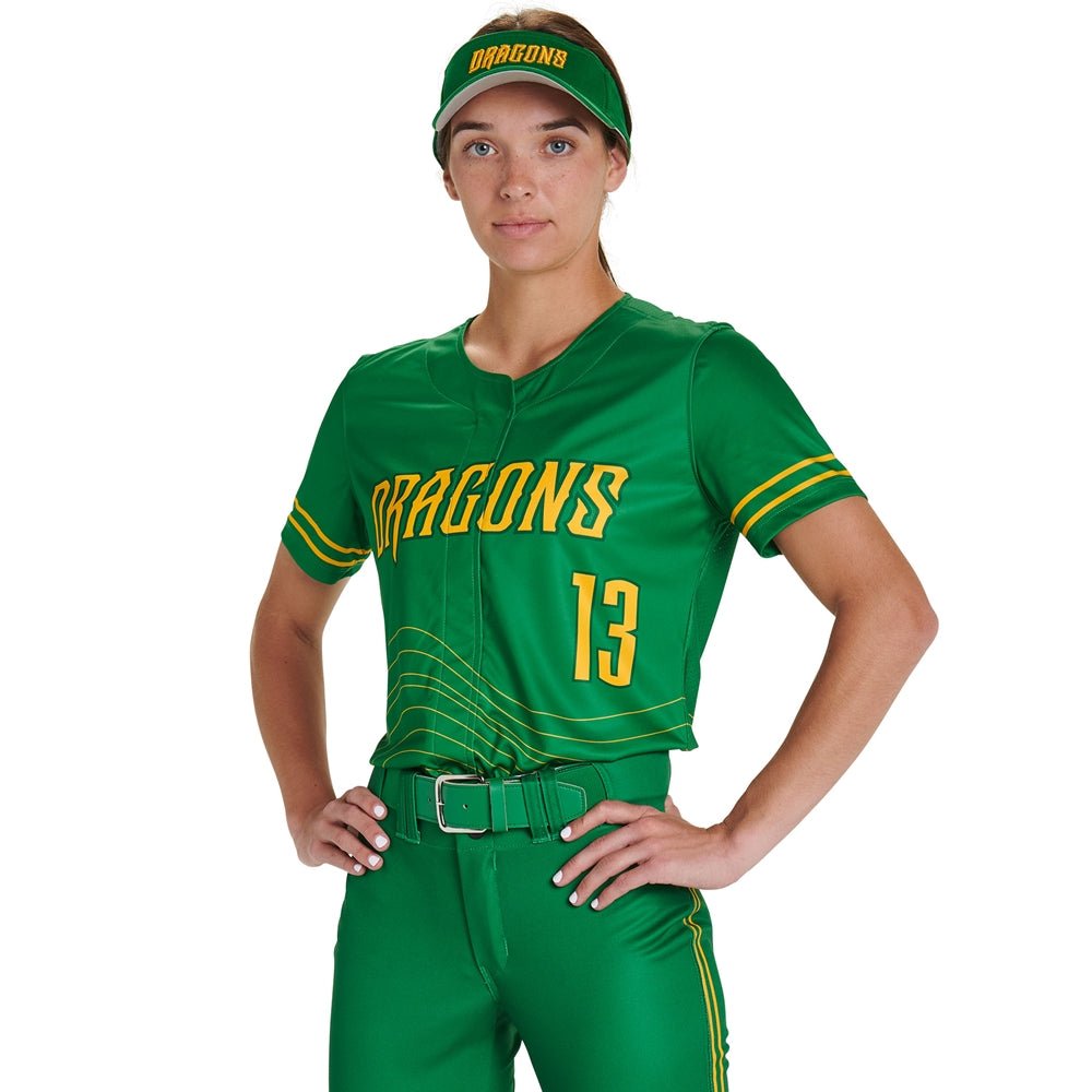 Champro JUICE Build - Your - Own Faux Front Short Sleeve Jersey | Champro JSBJ34 Standard XS