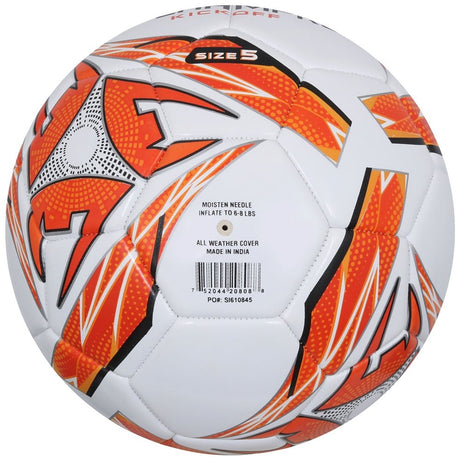 Champro KICKOFF Soccer Ball | Champro SB510 WHITESCARLET 3 Soccer Balls