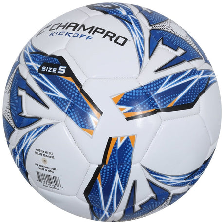 Champro KICKOFF Soccer Ball | Champro SB510 WHITESCARLET 3 Soccer Balls