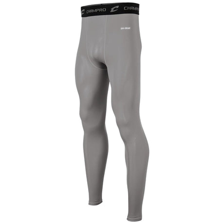 Champro Lightning 2.0 Compression Full Length Tight | Champro CS05 GREY S Activewear Pants