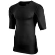 Champro Lightning 2.0 Compression Half Sleeve Jersey | Champro CJ09 BLACK S Activewear Tops