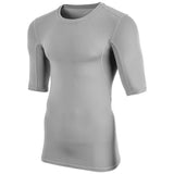Champro Lightning 2.0 Compression Half Sleeve Jersey | Champro CJ09 GREY S Activewear Tops