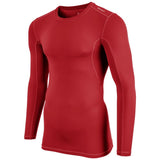 Champro Lightning 2.0 Compression Long Sleeve Jersey | Champro CJ03 SCARLET S Activewear Tops