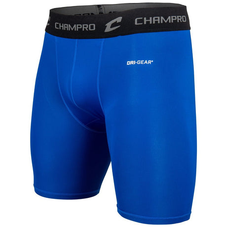 Champro Lightning 2.0 Compression Short w/ Cup Pocket  | Champro CS11 ROYAL S Shorts