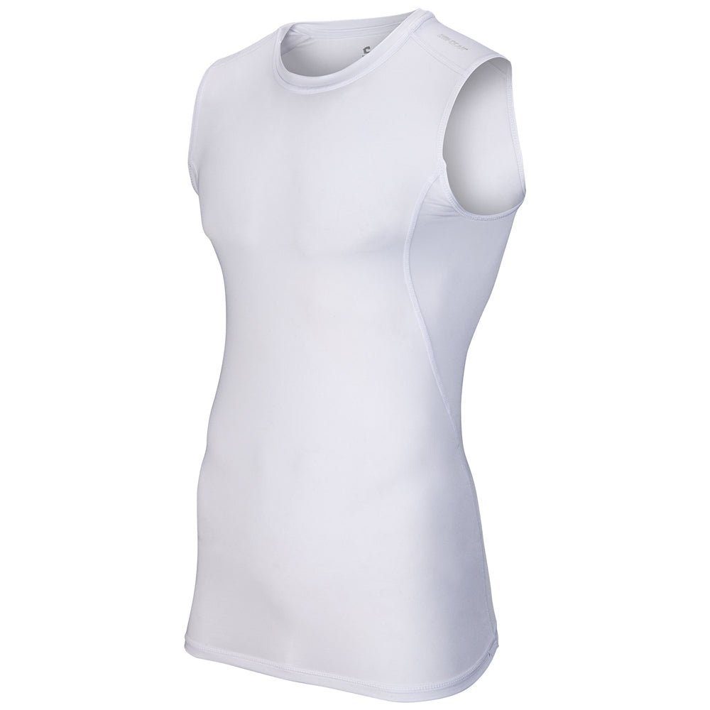 Champro Lightning 2.0 Compression Sleeveless Jersey | Champro CJ01 WHITE S Sports Uniforms