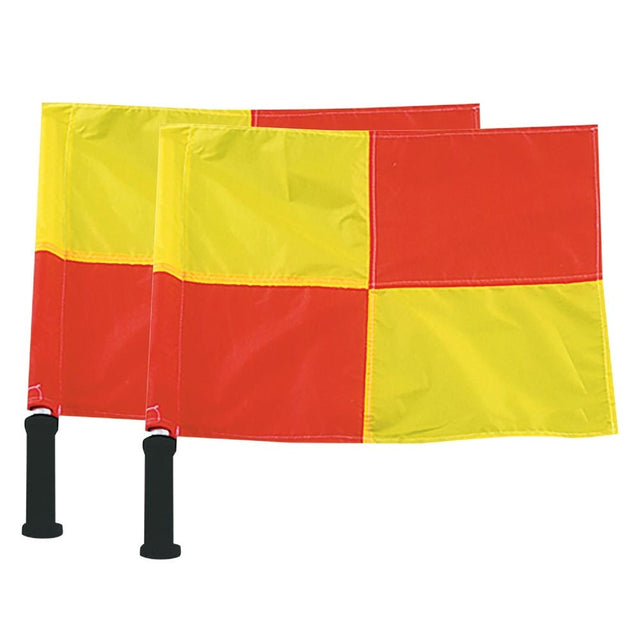 Champro Linesman Flags w/Foam Grips(2) | Champro A192 Standard Standard Soccer Goal Accessories