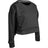 Champro Lineup Fleece Women's Crop Crew | Champro FLC5 BLACK S Sweatshirts