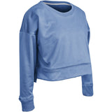 Champro Lineup Fleece Women's Crop Crew | Champro FLC5 LIGHTBLUE S Sweatshirts