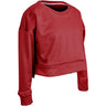Champro Lineup Fleece Women's Crop Crew | Champro FLC5 SCARLET S Sweatshirts