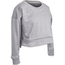 Champro Lineup Fleece Women's Crop Crew | Champro FLC5 SILVER S Sweatshirts