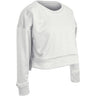 Champro Lineup Fleece Women's Crop Crew | Champro FLC5 WHITE S Sweatshirts