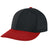 Champro Low Profile Optim Cap | Champro HC7 B8BLACKBLACKSCARLET 2XL Baseball Caps