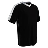 Champro MARK Soccer Jersey | Champro SJ20 BLACKWHITESILVER Youth XS Soccer