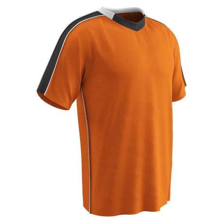 Champro MARK Soccer Jersey | Champro SJ20 ORANGEBLACKWHITE Youth XS Soccer