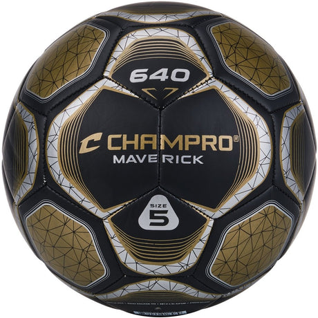 Champro Maverick Soccerball | Champro SB640 BLACKVEGASGOLD 4 Soccer Balls
