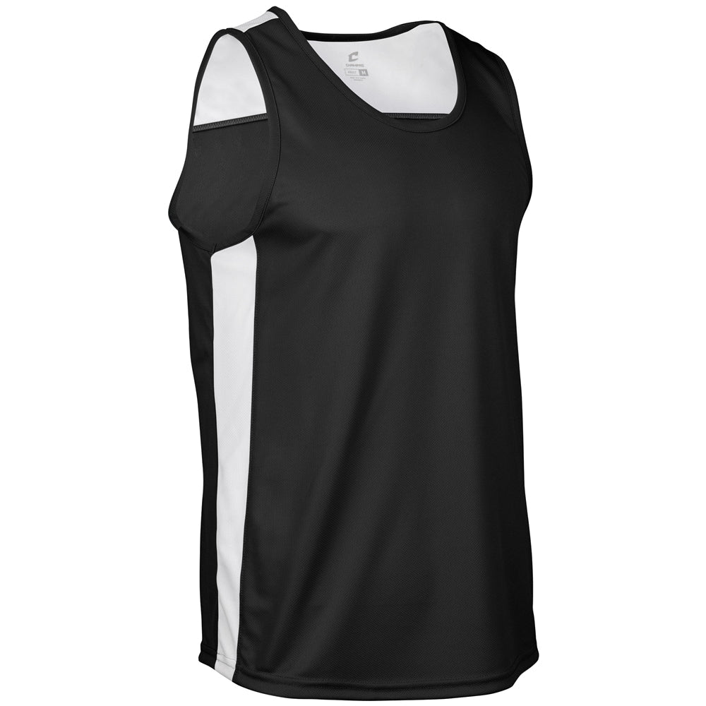 Champro Miler Track Jersey | Champro TFJ01 BLACKWHITE S Activewear
