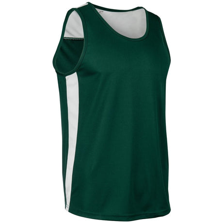 Champro Miler Track Jersey | Champro TFJ01 FORESTGREENWHITE S Activewear