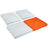 Champro Molded Double First Base B001X + B003 | Champro B004M Standard Standard