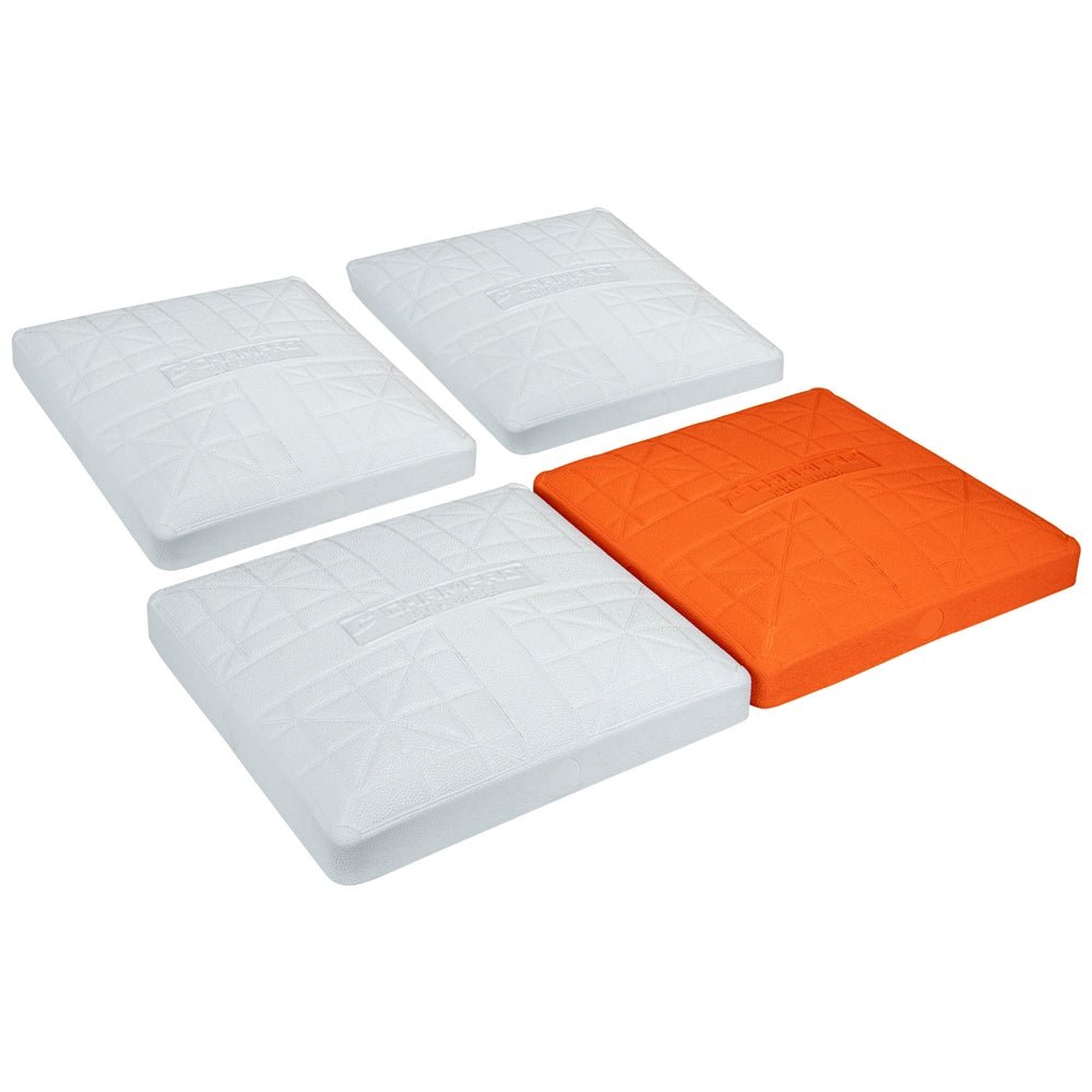 Champro Molded Double First Base B001X + B003 | Champro B004M Standard Standard