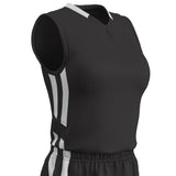 Champro Muscle DRI - GEAR® Basketball Jersey - Women's | Champro BBJ9W BLACKWHITE S Basketball