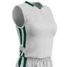 Champro Muscle DRI - GEAR® Basketball Jersey - Women's | Champro BBJ9W WHITEFORESTGREEN S Basketball
