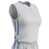 Champro Muscle DRI - GEAR® Basketball Jersey - Women's | Champro BBJ9W WHITELIGHTBLUE S Basketball