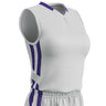 Champro Muscle DRI - GEAR® Basketball Jersey - Women's | Champro BBJ9W WHITEPURPLE S Basketball