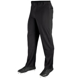 Champro Open Bottom Relaxed Fit Baseball Pant | Champro BP4U BLACK Youth XS Baseball Pants