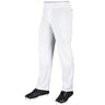 Champro Open Bottom Relaxed Fit Baseball Pant | Champro BP4U WHITE Youth XS Baseball Pants