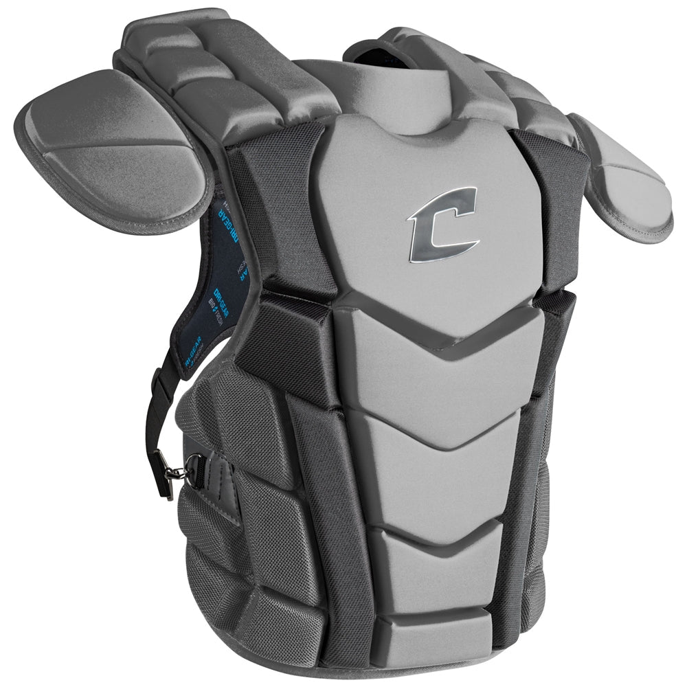 Champro Optimus Champion Plus CP for Commotio Cordis | Champro CPN3 GREY Adult Baseball & Softball Protective Gear