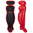 Champro Optimus MVP Double Knee Leg Guard | Champro CG104 SCARLET SENIOR LEAGUE Baseball & Softball Protective Gear